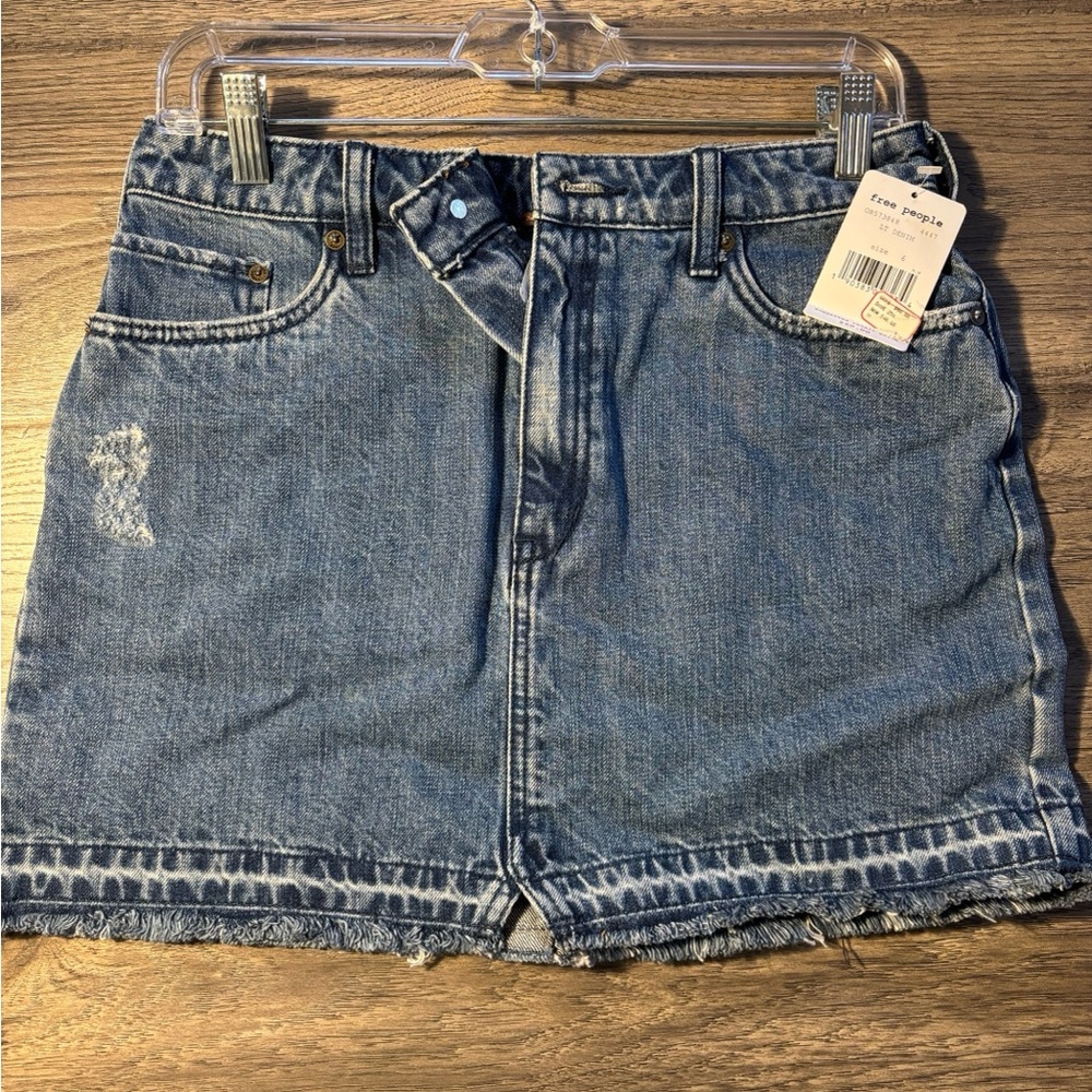 Denim Blue Skirt